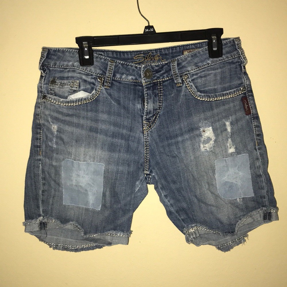 Set of Shorts: Silver and Mudd